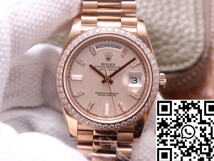 Rolex Sundust Diamond Factory Dial Day-Date M228345RBR-0007 EW 0907